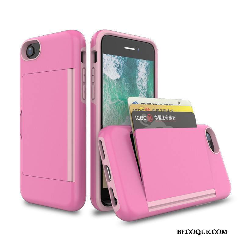 Kuori iPhone Se 2020 Silikoni Kortti Musta, Kotelo iPhone Se 2020 Suojaus Uusi Karamelli