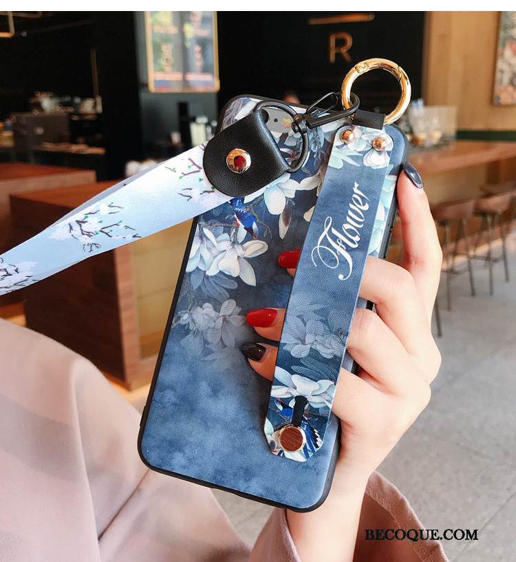 Kuori iPhone Se 2020 Silikoni Luumu Valkoinen, Kotelo iPhone Se 2020 Pehmeä Neste Net Red Tide-brändi