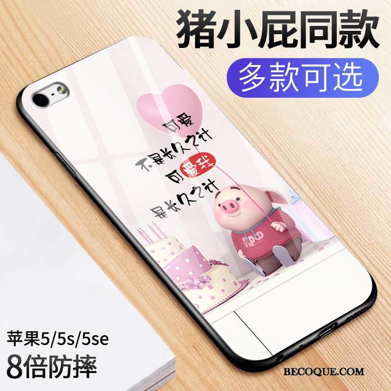 Kuori iPhone Se 2020 Suojaus Lasi Ihana, Kotelo iPhone Se 2020 Laukut Tide-brändi Rakastunut