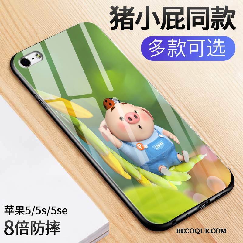 Kuori iPhone Se 2020 Suojaus Lasi Ihana, Kotelo iPhone Se 2020 Laukut Tide-brändi Rakastunut