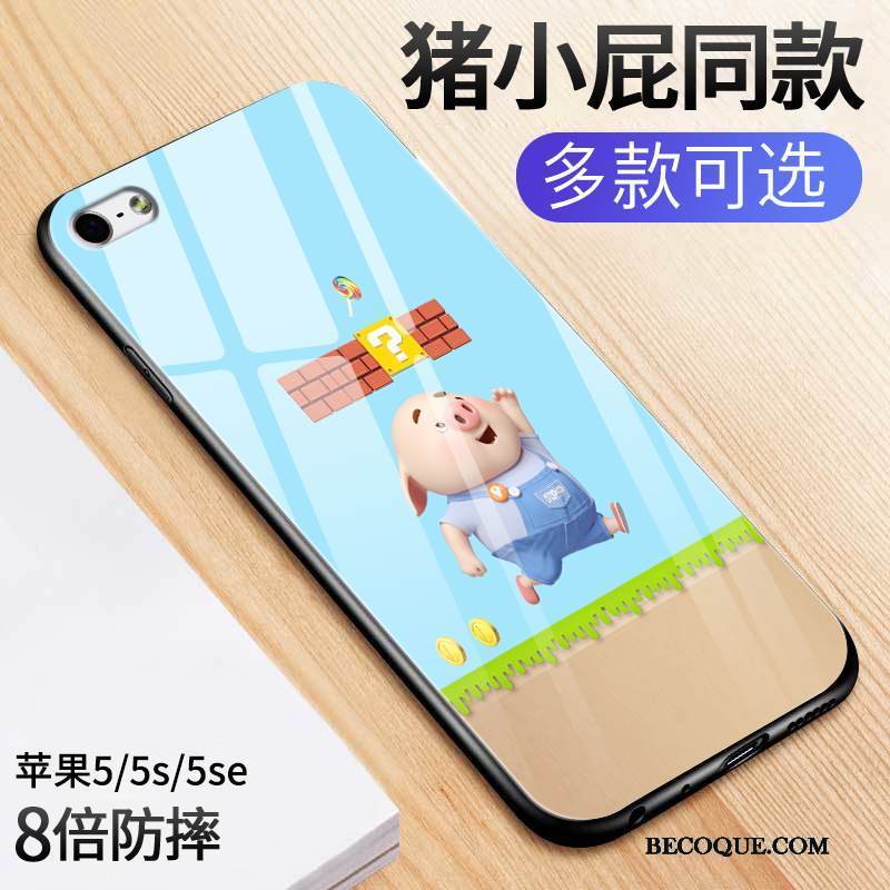 Kuori iPhone Se 2020 Suojaus Lasi Ihana, Kotelo iPhone Se 2020 Laukut Tide-brändi Rakastunut