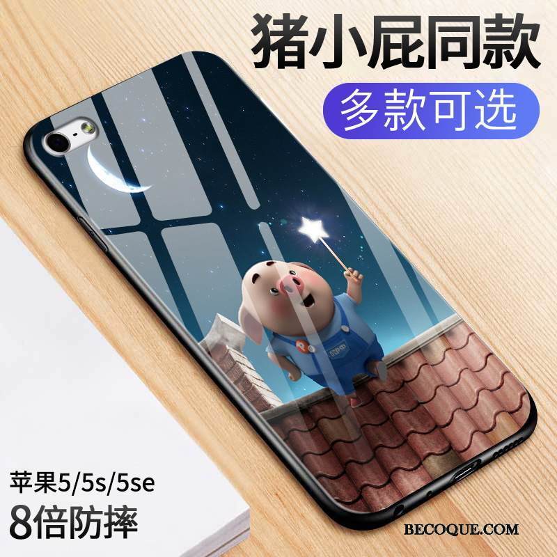 Kuori iPhone Se 2020 Suojaus Lasi Ihana, Kotelo iPhone Se 2020 Laukut Tide-brändi Rakastunut