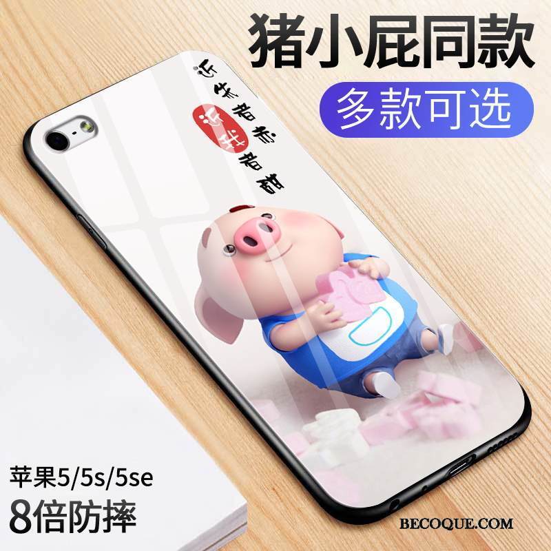 Kuori iPhone Se 2020 Suojaus Lasi Ihana, Kotelo iPhone Se 2020 Laukut Tide-brändi Rakastunut