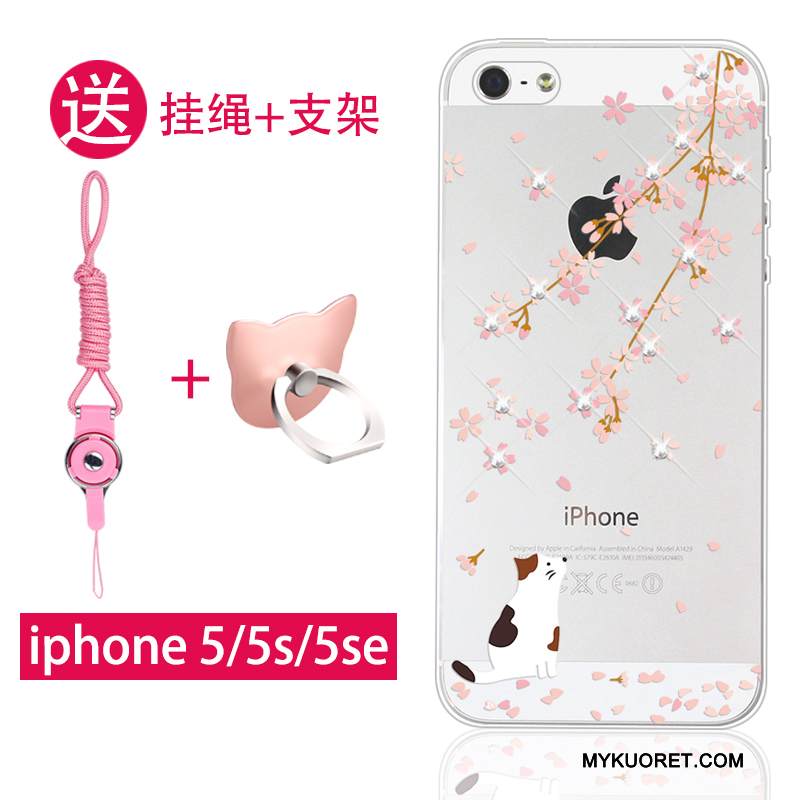 Kuori iPhone Se Kohokuviointi Jauhe Persoonallisuus, Kotelo iPhone Se Suojaus Puhelimen Kuoret Murtumaton