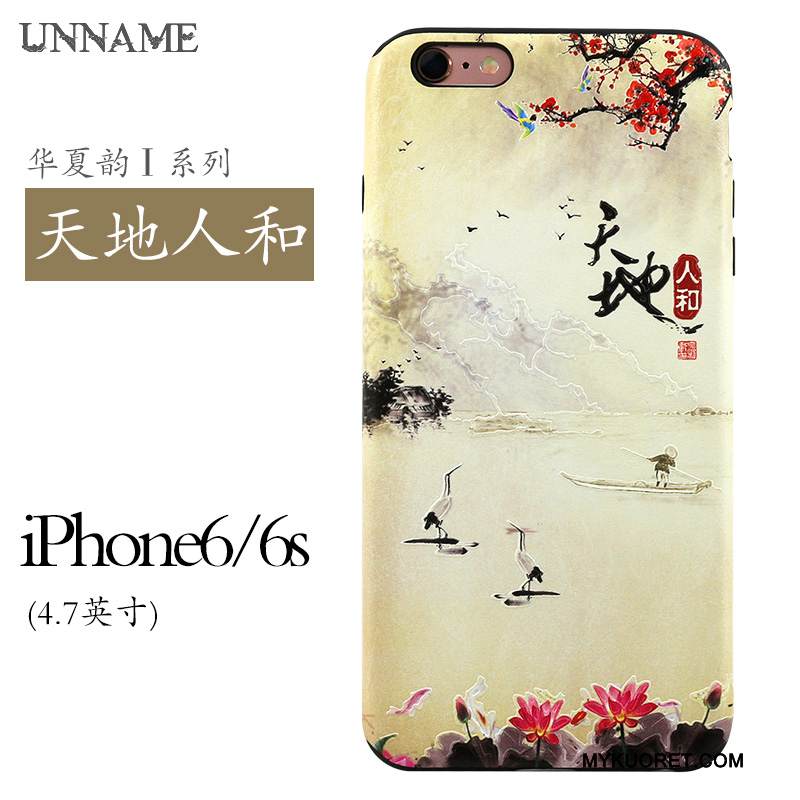 Kuori iPhone Se Kohokuviointi Keltainen Puhelimen Kuoret, Kotelo iPhone Se Laukut