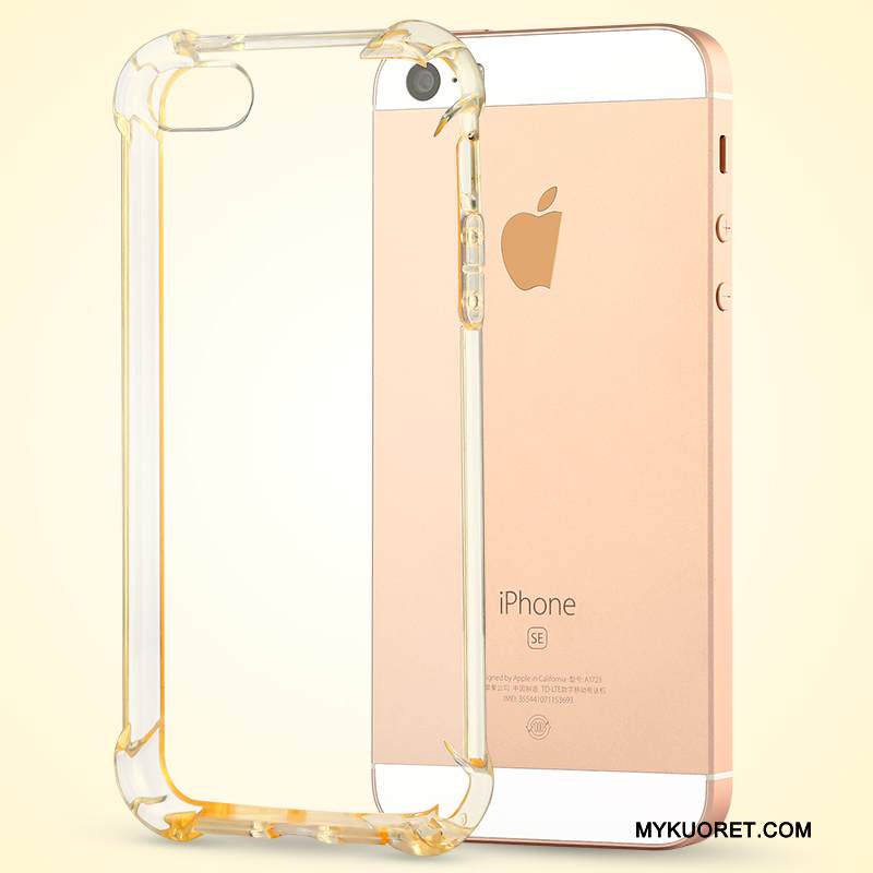 Kuori iPhone Se Laukut Kulta Puhelimen Kuoret, Kotelo iPhone Se Pehmeä Neste Murtumaton