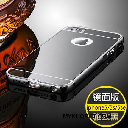 Kuori iPhone Se Laukut Tuuli Peili, Kotelo iPhone Se Metalli Puhelimen Kuoret Kulta