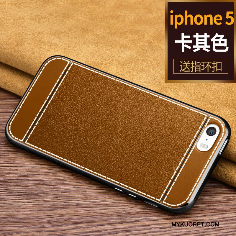 Kuori iPhone Se Luova Murtumaton Puhelimen Kuoret, Kotelo iPhone Se Laukut Yksinkertainen Musta