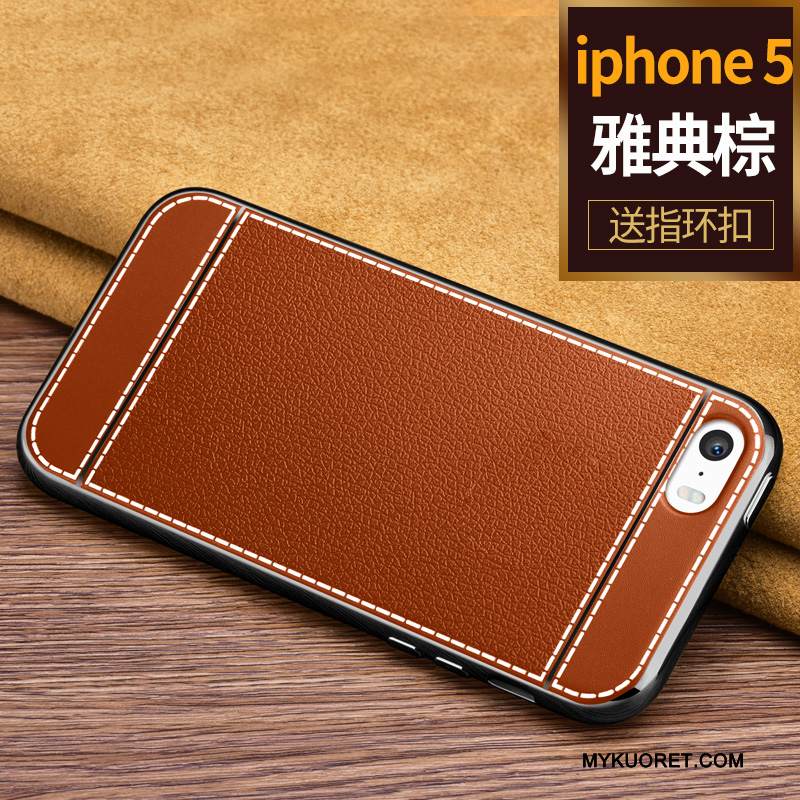 Kuori iPhone Se Luova Murtumaton Puhelimen Kuoret, Kotelo iPhone Se Laukut Yksinkertainen Musta