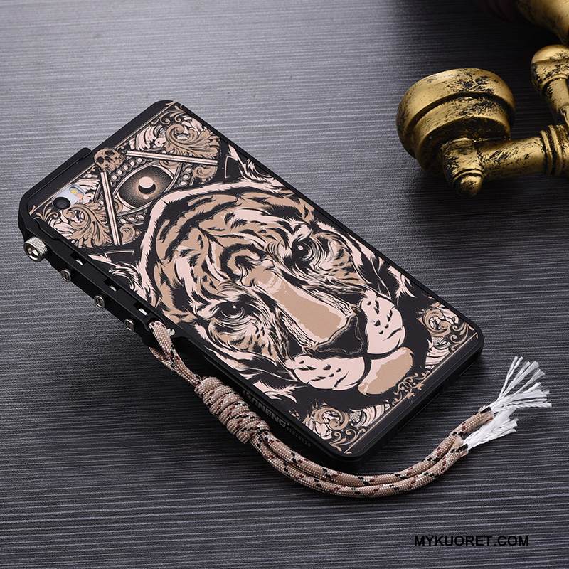 Kuori iPhone Se Luova Tide-brändi Kova, Kotelo iPhone Se Metalli Kehys Puhelimen Kuoret