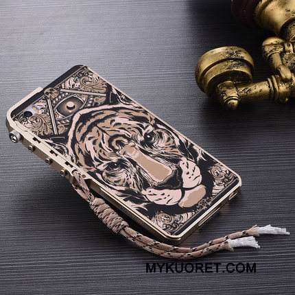 Kuori iPhone Se Luova Tide-brändi Kova, Kotelo iPhone Se Metalli Kehys Puhelimen Kuoret