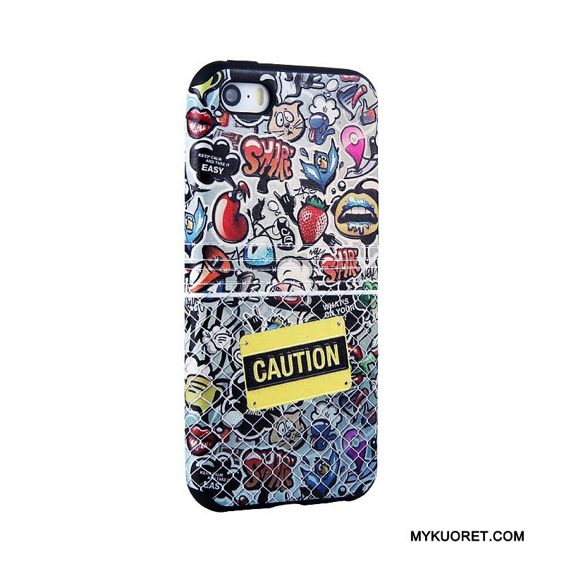 Kuori iPhone Se Maalaus Puhelimen Kuoret Trendi, Kotelo iPhone Se Sarjakuva