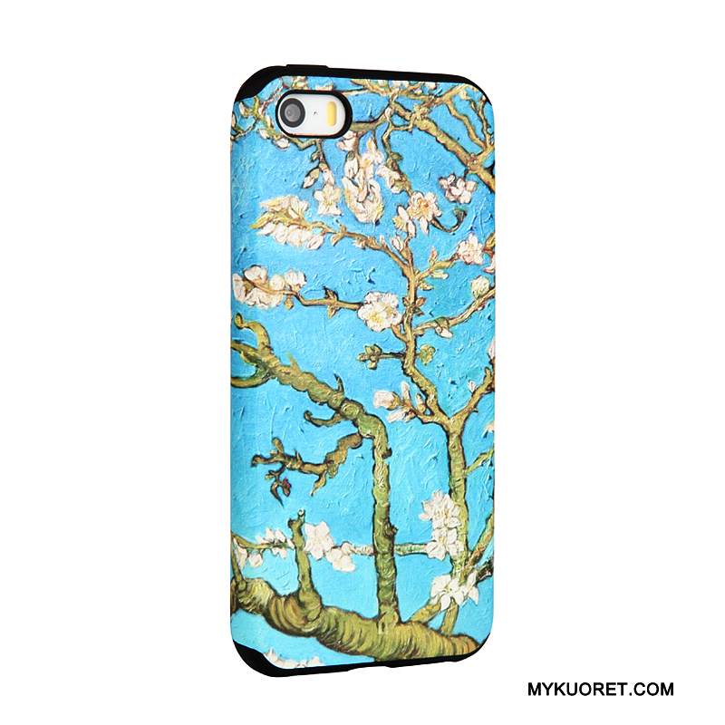 Kuori iPhone Se Maalaus Puhelimen Kuoret Trendi, Kotelo iPhone Se Sarjakuva