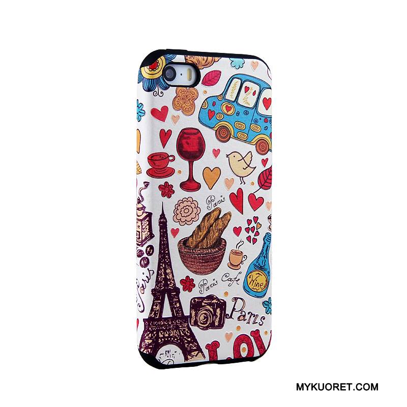 Kuori iPhone Se Maalaus Puhelimen Kuoret Trendi, Kotelo iPhone Se Sarjakuva