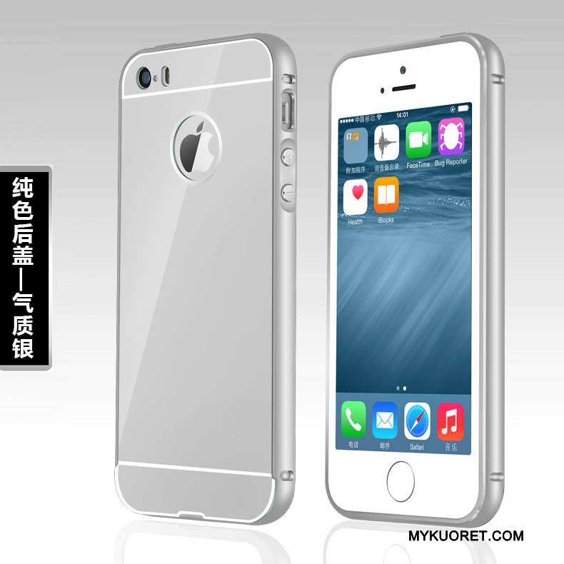 Kuori iPhone Se Metalli Jauhe Kehys, Kotelo iPhone Se Puhelimen Kuoret