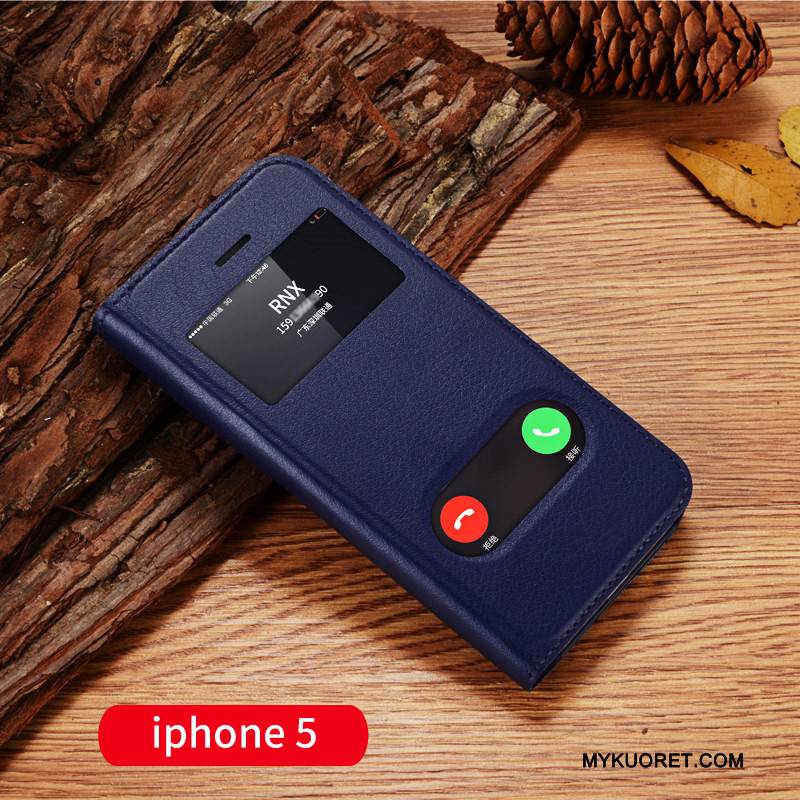 Kuori iPhone Se Nahka Kulta Ohut, Kotelo iPhone Se Suojaus Persoonallisuus Puhelimen Kuoret