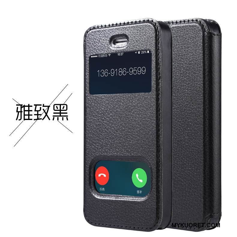 Kuori iPhone Se Nahka Kulta Puhelimen Kuoret, Kotelo iPhone Se Suojaus