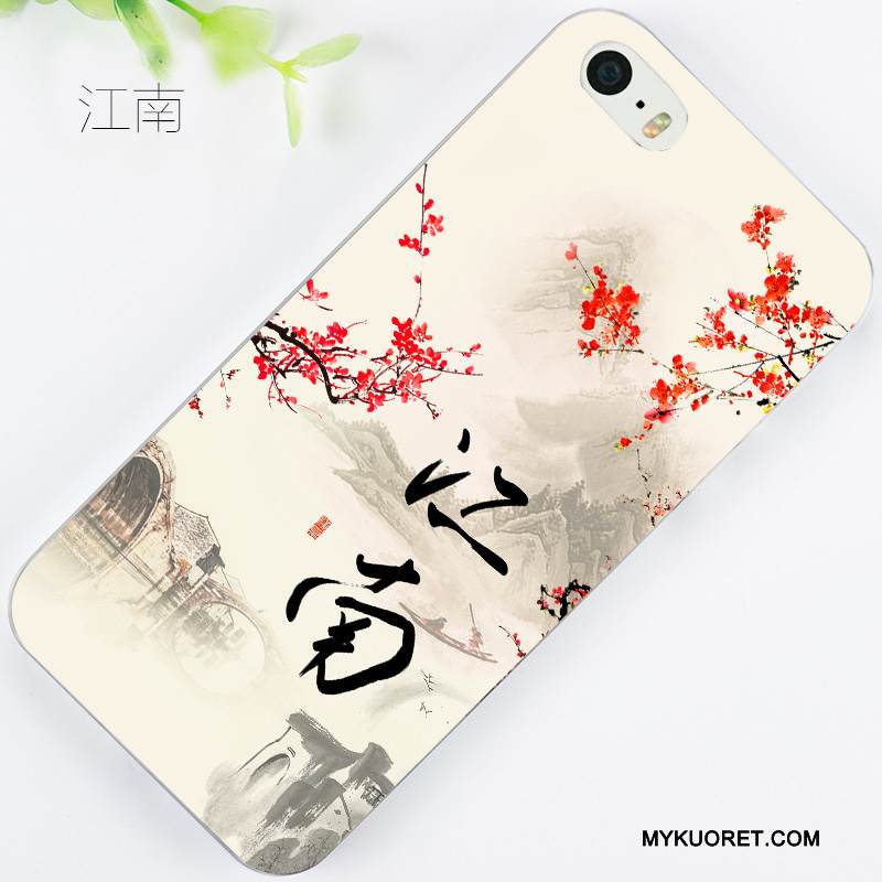 Kuori iPhone Se Sarjakuva Sininen Puhelimen Kuoret, Kotelo iPhone Se Kohokuviointi