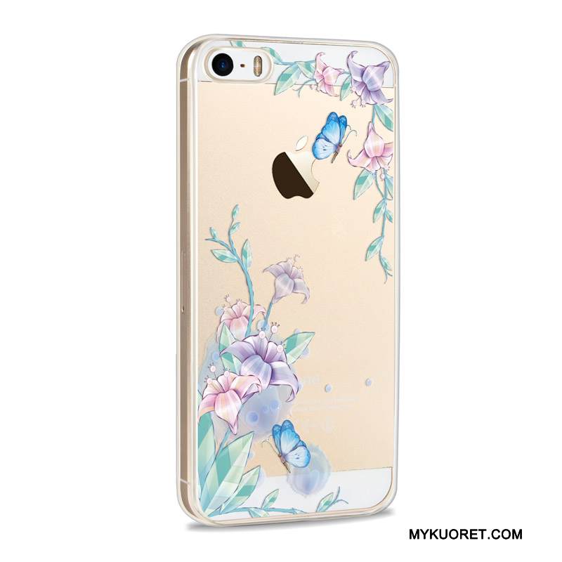 Kuori iPhone Se Sarjakuva Trendi Uusi, Kotelo iPhone Se Suojaus Harmaa Puhelimen Kuoret