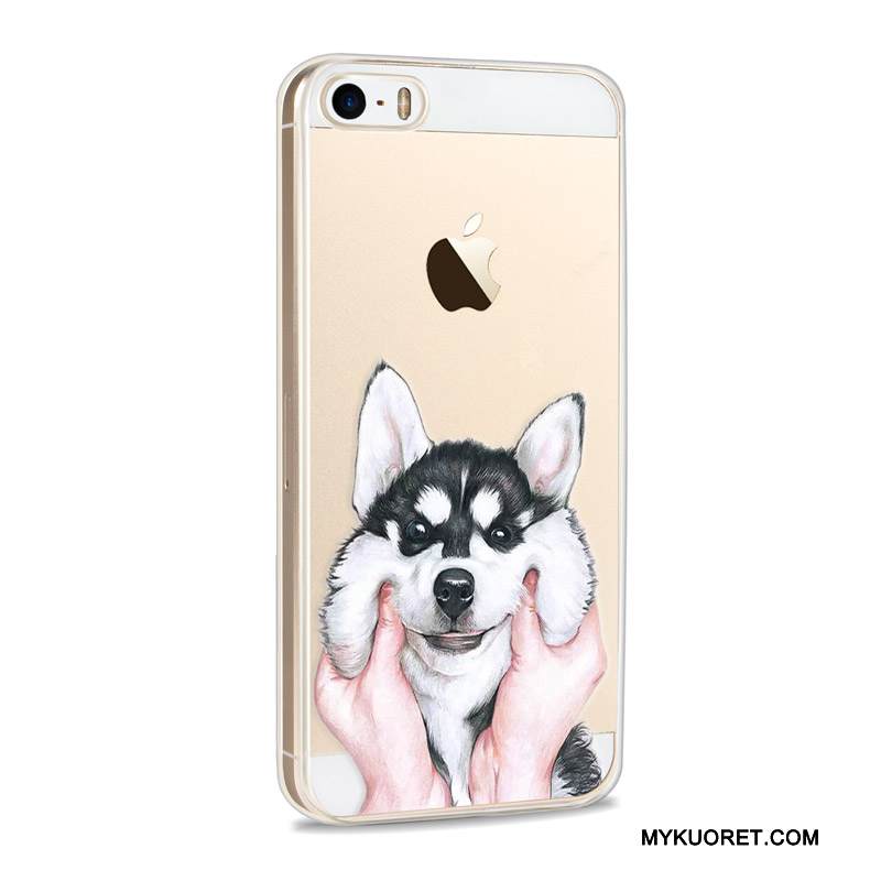 Kuori iPhone Se Sarjakuva Trendi Uusi, Kotelo iPhone Se Suojaus Harmaa Puhelimen Kuoret