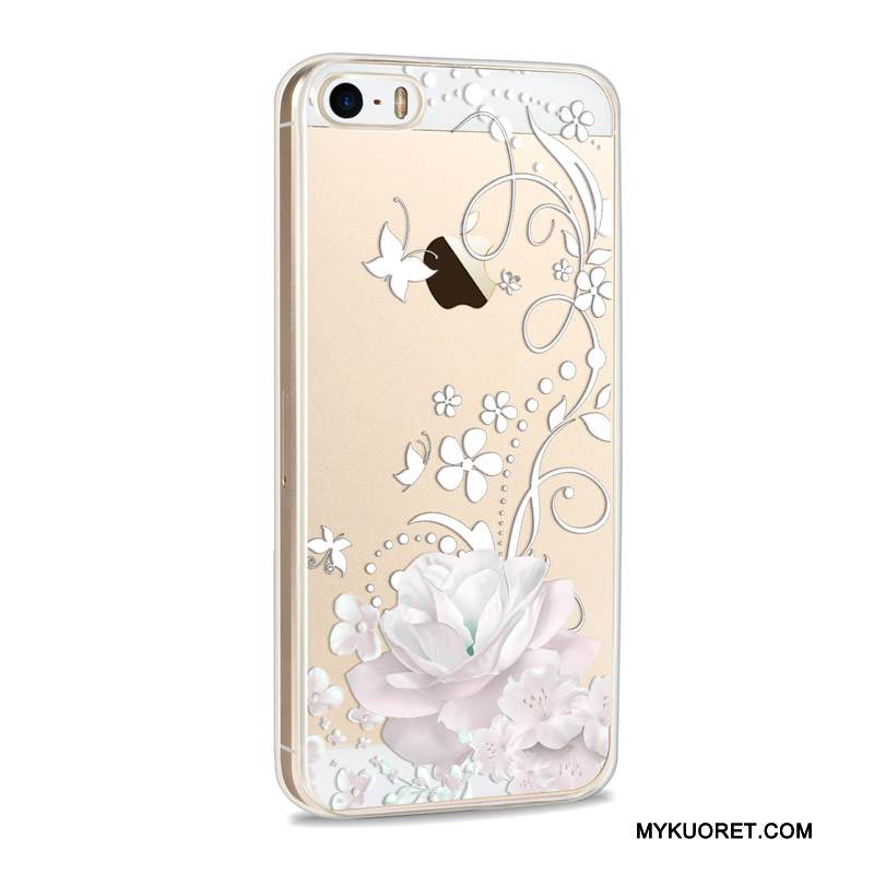 Kuori iPhone Se Sarjakuva Trendi Uusi, Kotelo iPhone Se Suojaus Harmaa Puhelimen Kuoret