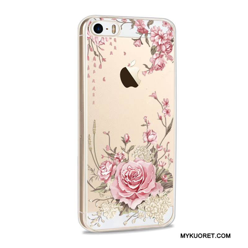 Kuori iPhone Se Sarjakuva Trendi Uusi, Kotelo iPhone Se Suojaus Harmaa Puhelimen Kuoret