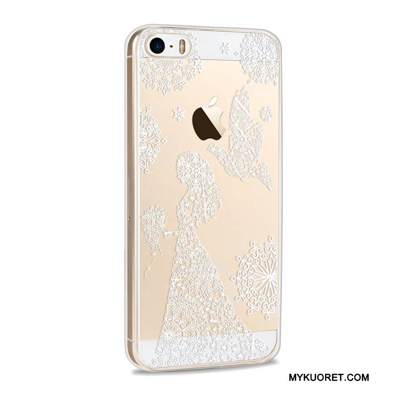 Kuori iPhone Se Sarjakuva Trendi Uusi, Kotelo iPhone Se Suojaus Harmaa Puhelimen Kuoret