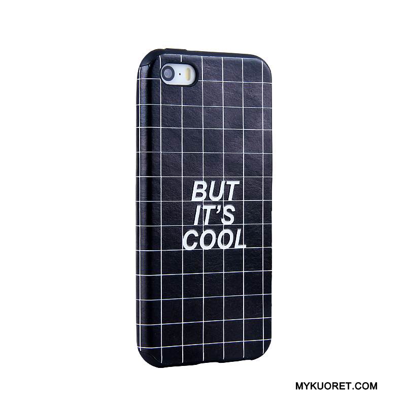 Kuori iPhone Se Sarjakuva Vaaleansininen Puhelimen Kuoret, Kotelo iPhone Se Suojaus Trendi