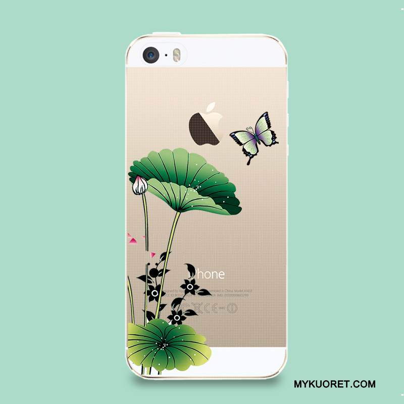 Kuori iPhone Se Silikoni Jauhe Puhelimen Kuoret, Kotelo iPhone Se Pehmeä Neste Pu