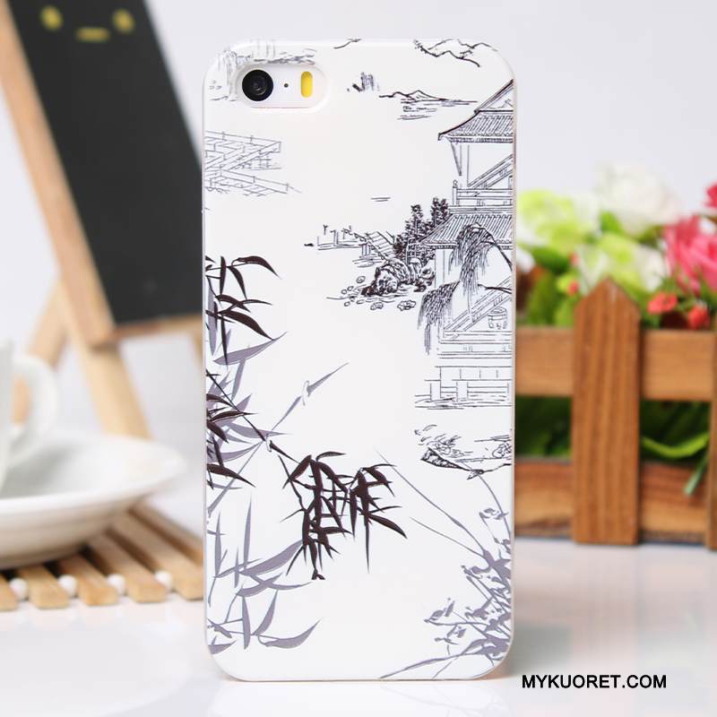 Kuori iPhone Se Silikoni Kevyt Puhelimen Kuoret, Kotelo iPhone Se Pehmeä Neste Vihreä