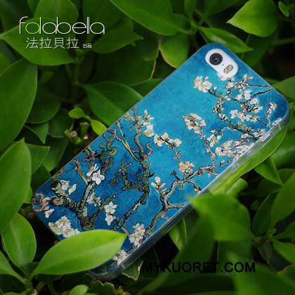 Kuori iPhone Se Silikoni Murtumaton Sininen, Kotelo iPhone Se Suojaus Trendi Puhelimen Kuoret