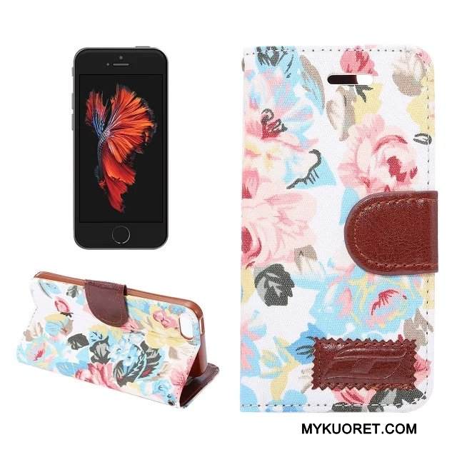 Kuori iPhone Se Silikoni Puhelimen Kuoret Sininen, Kotelo iPhone Se Nahka