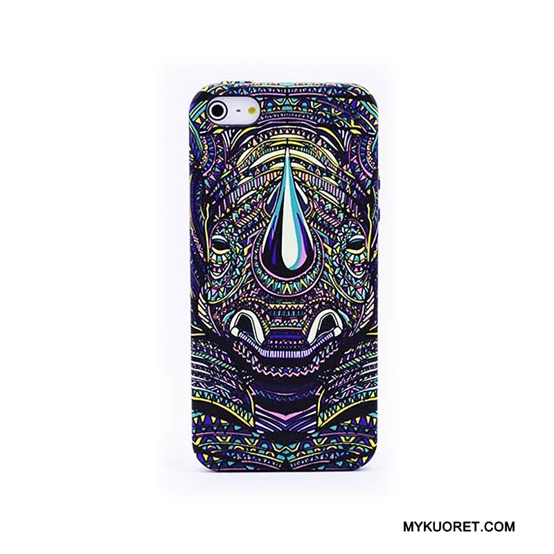 Kuori iPhone Se Suojaus Eläin Pesty Suede, Kotelo iPhone Se Pehmeä Neste Keltainen Puhelimen Kuoret