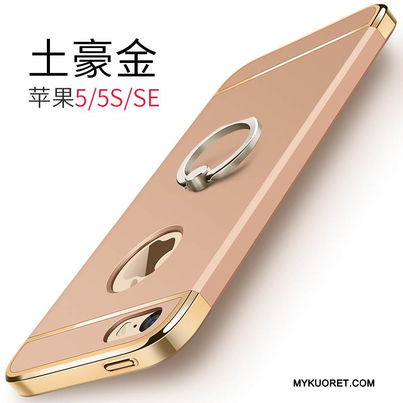 Kuori iPhone Se Suojaus Musta Puhelimen Kuoret, Kotelo iPhone Se Pesty Suede Murtumaton