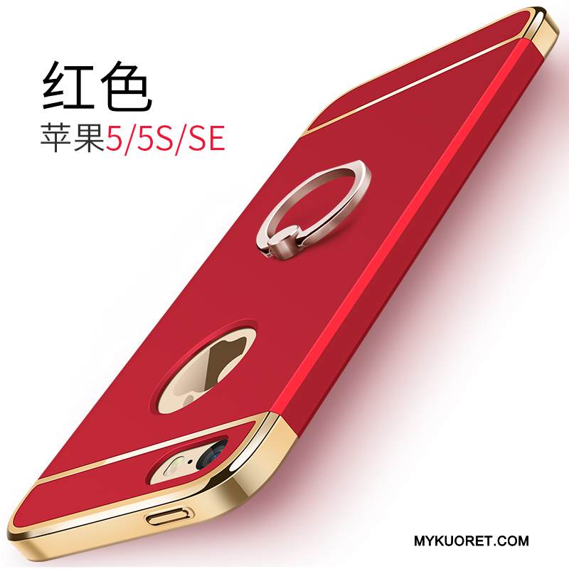 Kuori iPhone Se Suojaus Musta Puhelimen Kuoret, Kotelo iPhone Se Pesty Suede Murtumaton