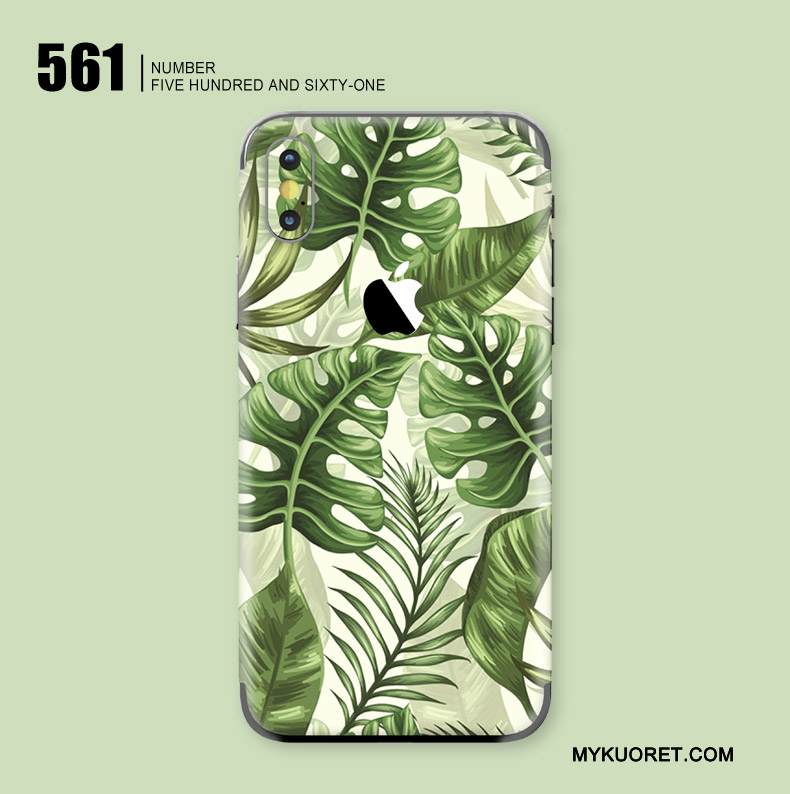 Kuori iPhone X Kukkia Kalvo Taide, Kotelo iPhone X Monivärinen