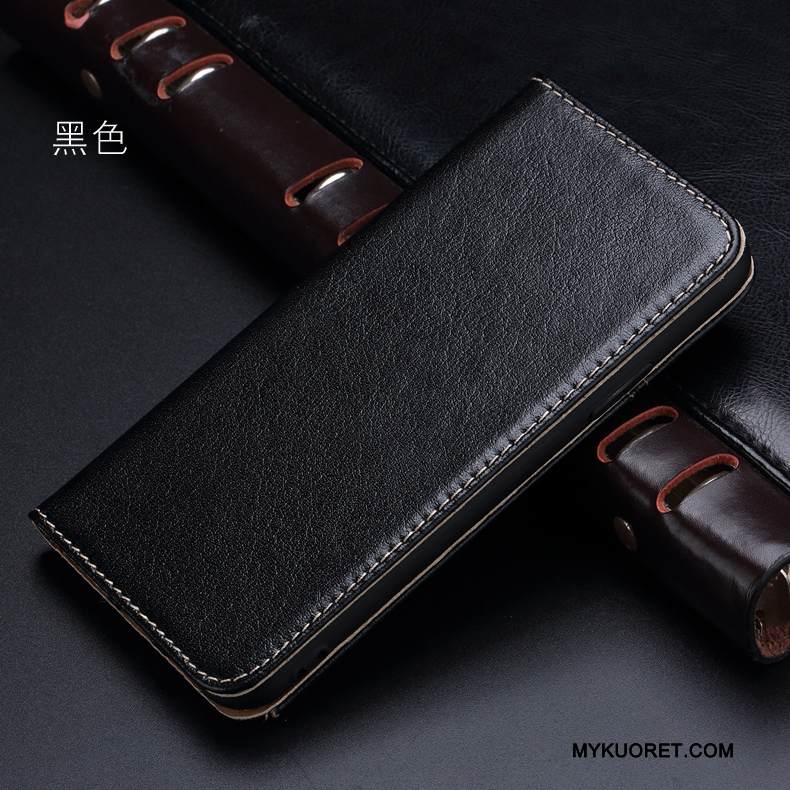 Kuori iPhone X Kuoret Murtumaton Horrostila, Kotelo iPhone X Nahka Punainen Puhelimen Kuoret