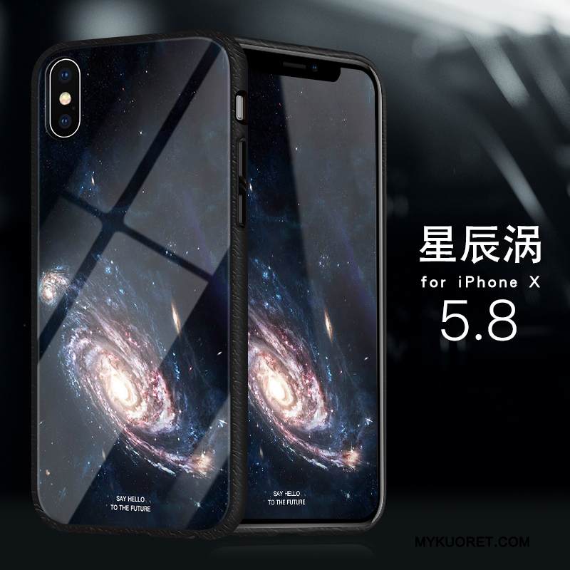 Kuori iPhone X Laukut Keltainen Lasi, Kotelo iPhone X Silikoni Ohut Murtumaton