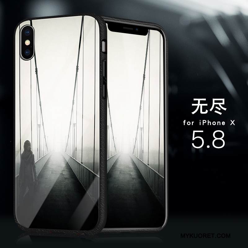 Kuori iPhone X Laukut Keltainen Lasi, Kotelo iPhone X Silikoni Ohut Murtumaton