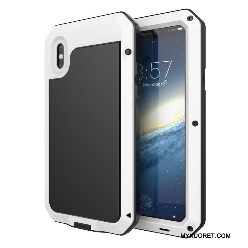 Kuori iPhone X Laukut Kova Puhelimen Kuoret, Kotelo iPhone X Keltainen Ohut