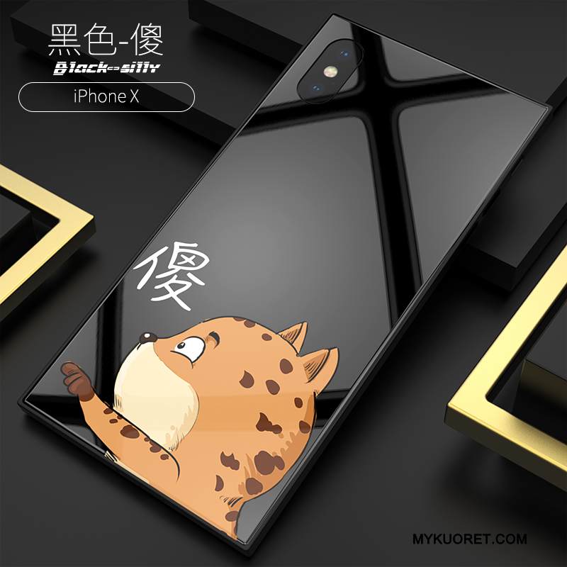 Kuori iPhone X Laukut L Punainen, Kotelo iPhone X Luova Trendi Uusi