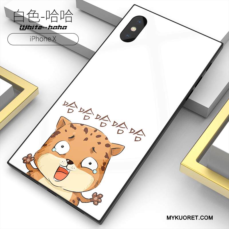 Kuori iPhone X Laukut L Punainen, Kotelo iPhone X Luova Trendi Uusi