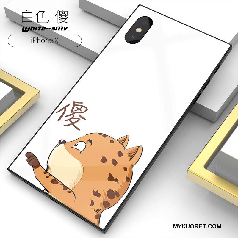 Kuori iPhone X Laukut L Punainen, Kotelo iPhone X Luova Trendi Uusi