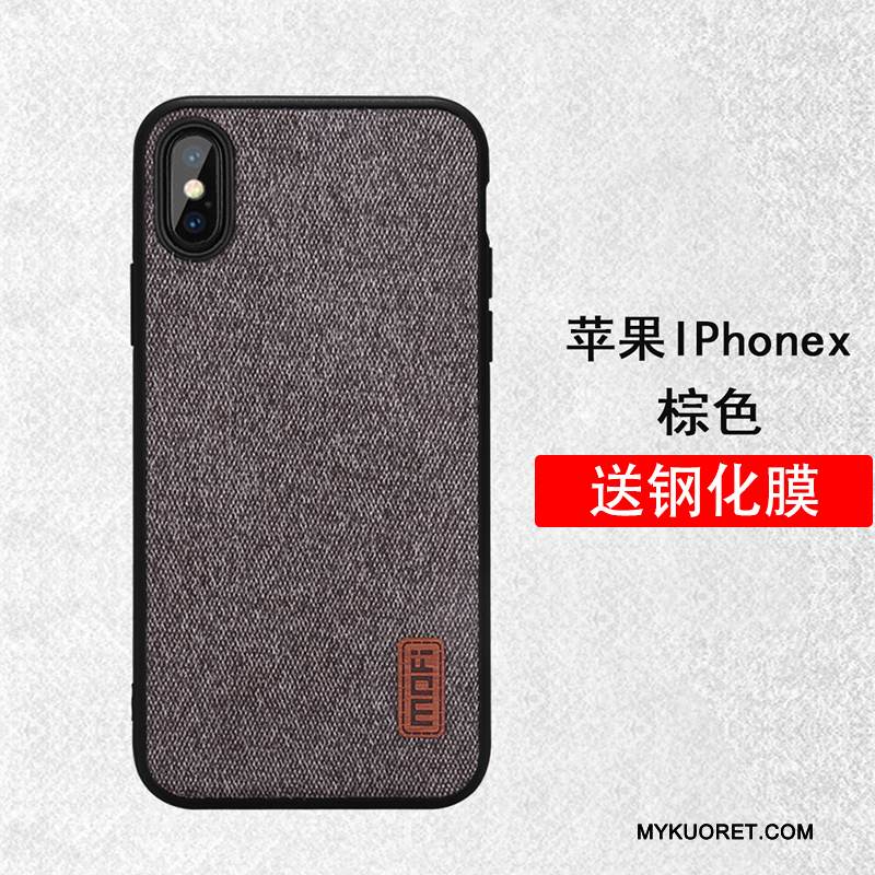 Kuori iPhone X Laukut Murtumaton Puhelimen Kuoret, Kotelo iPhone X Monivärinen Ultra Ohut