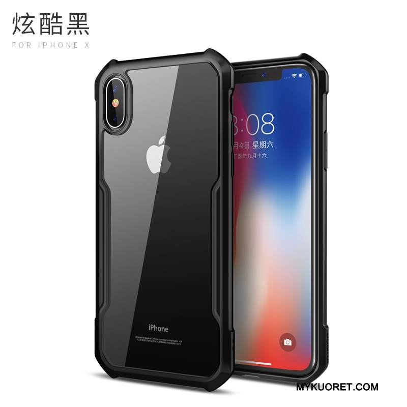 Kuori iPhone X Laukut Murtumaton Puhelimen Kuoret, Kotelo iPhone X Silikoni Ohut Ultra