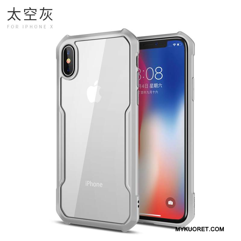 Kuori iPhone X Laukut Murtumaton Puhelimen Kuoret, Kotelo iPhone X Silikoni Ohut Ultra