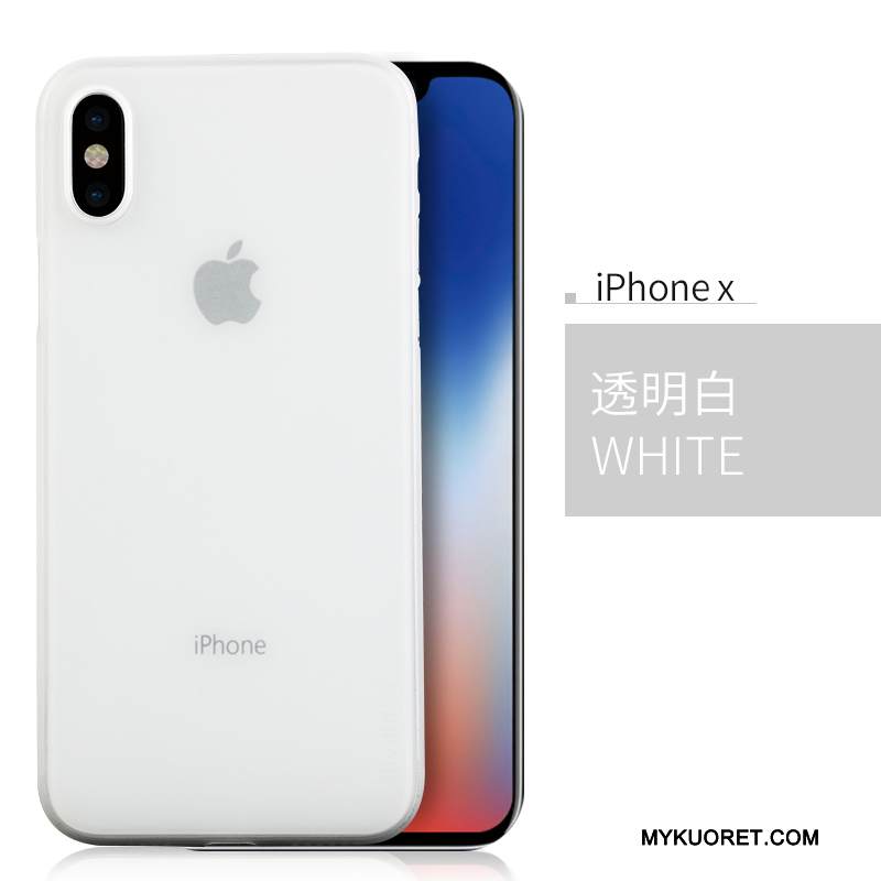 Kuori iPhone X Laukut Pesty Suede Kova, Kotelo iPhone X Puhelimen Kuoret Musta