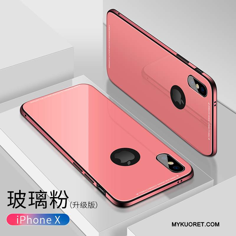 Kuori iPhone X Laukut Puhelimen Kuoret Tide-brändi, Kotelo iPhone X Uusi Punainen