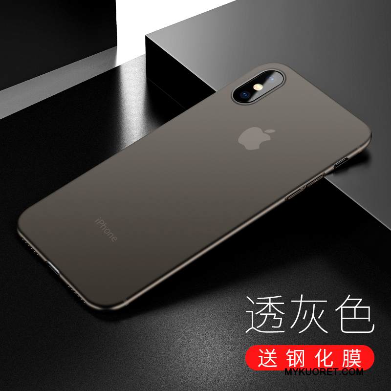 Kuori iPhone X Laukut Punainen Puhelimen Kuoret, Kotelo iPhone X Uusi Pesty Suede