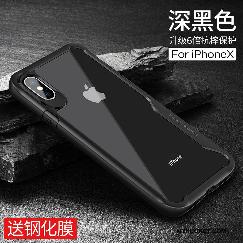 Kuori iPhone X Laukut Uusi Murtumaton, Kotelo iPhone X Puhelimen Kuoret Lasi